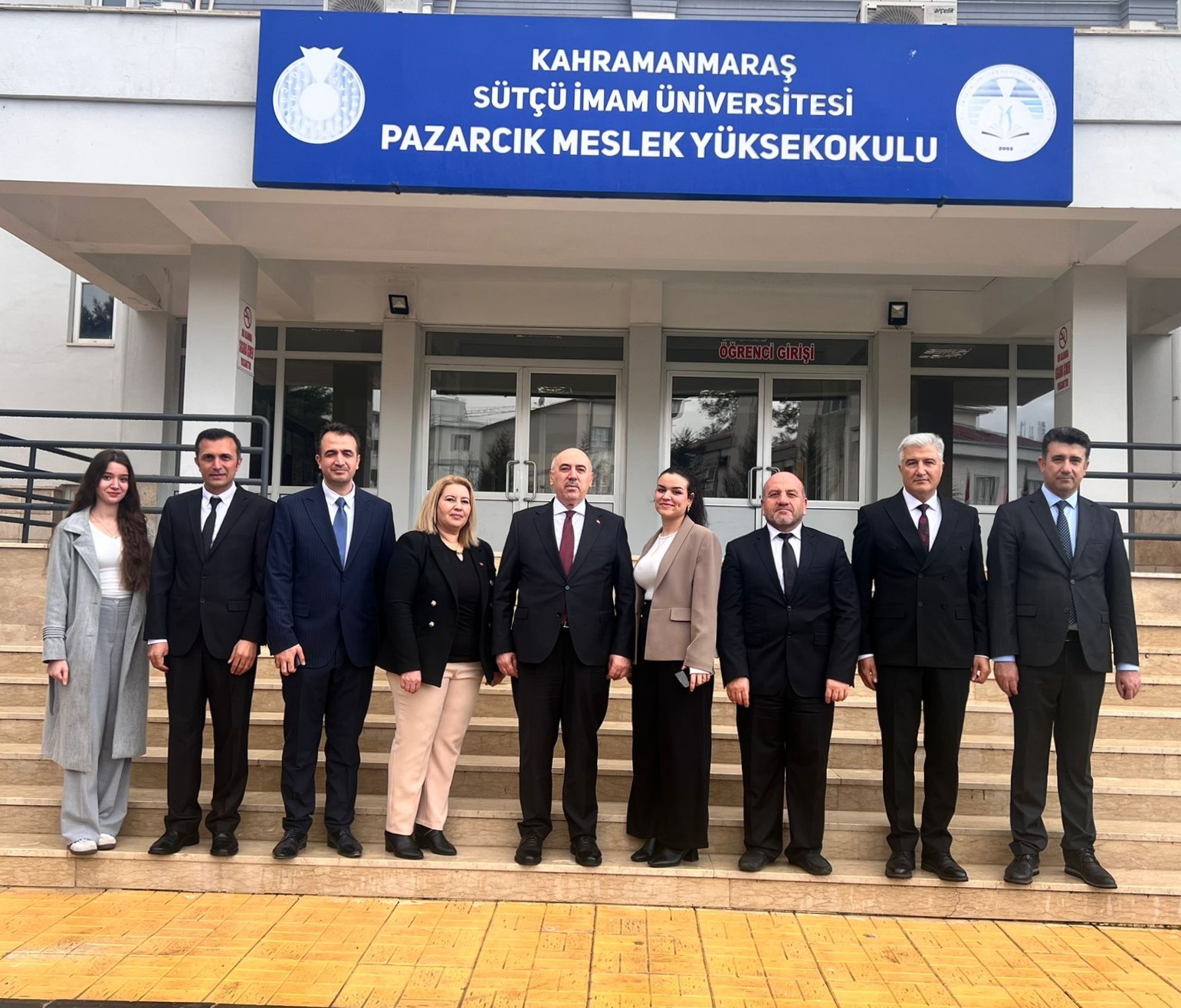 KSÜ Rektörü Prof. Dr. Mahmut Ak, Pazarcık Meslek Yüksekokulu Öğrencileri ile İftar Programında Bir Araya Geldi