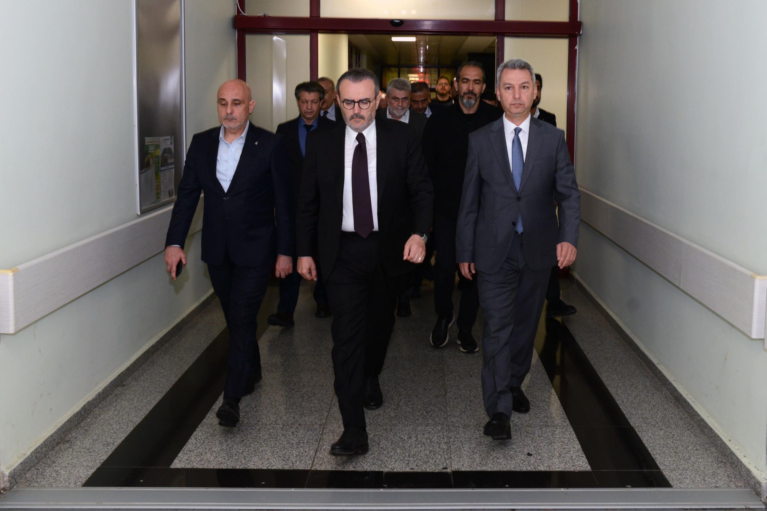 64. Dönem Kültür ve Turizm Bakanı ve AK Parti MKYK Üyesi Mahir Ünal’dan, KSÜ Tıp Fakültesi Hastanesi’ne Ziyaret