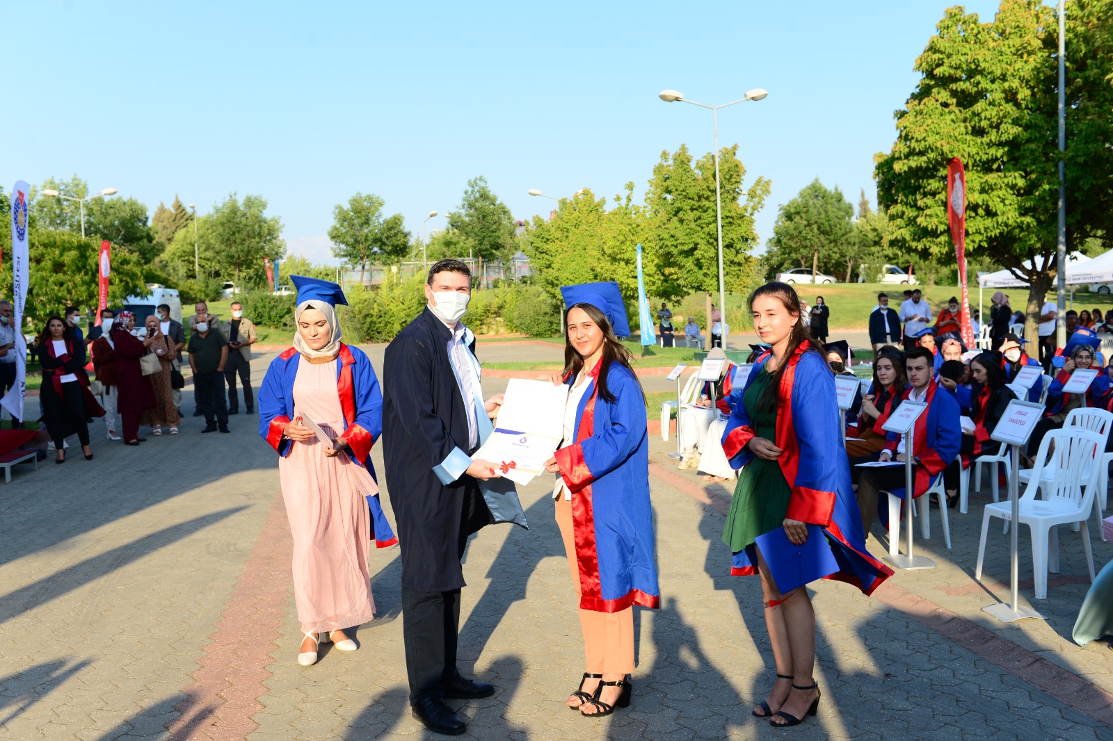 Üniversitemiz 2020-2021 Akademik Yılı Mezuniyet Töreni Düzenlendi