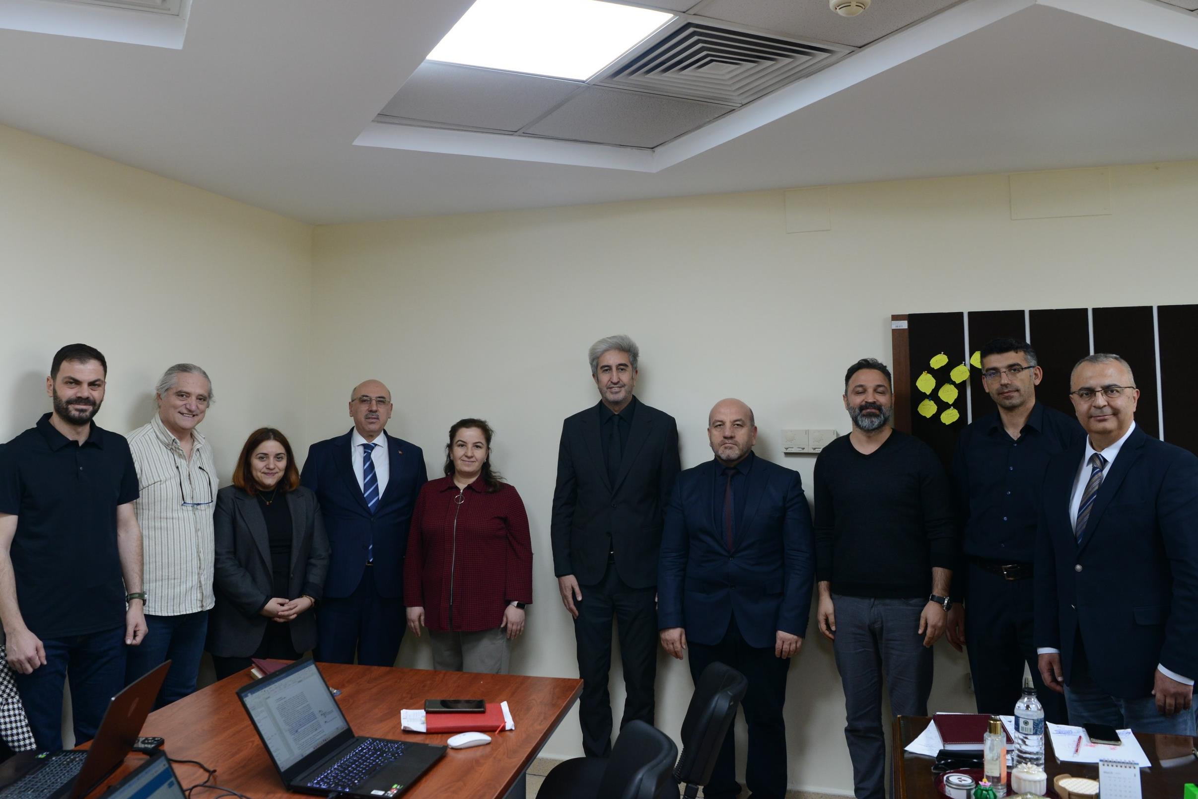 Rektör Ak, Kalite Süreçlerini Yerinde İnceledi 