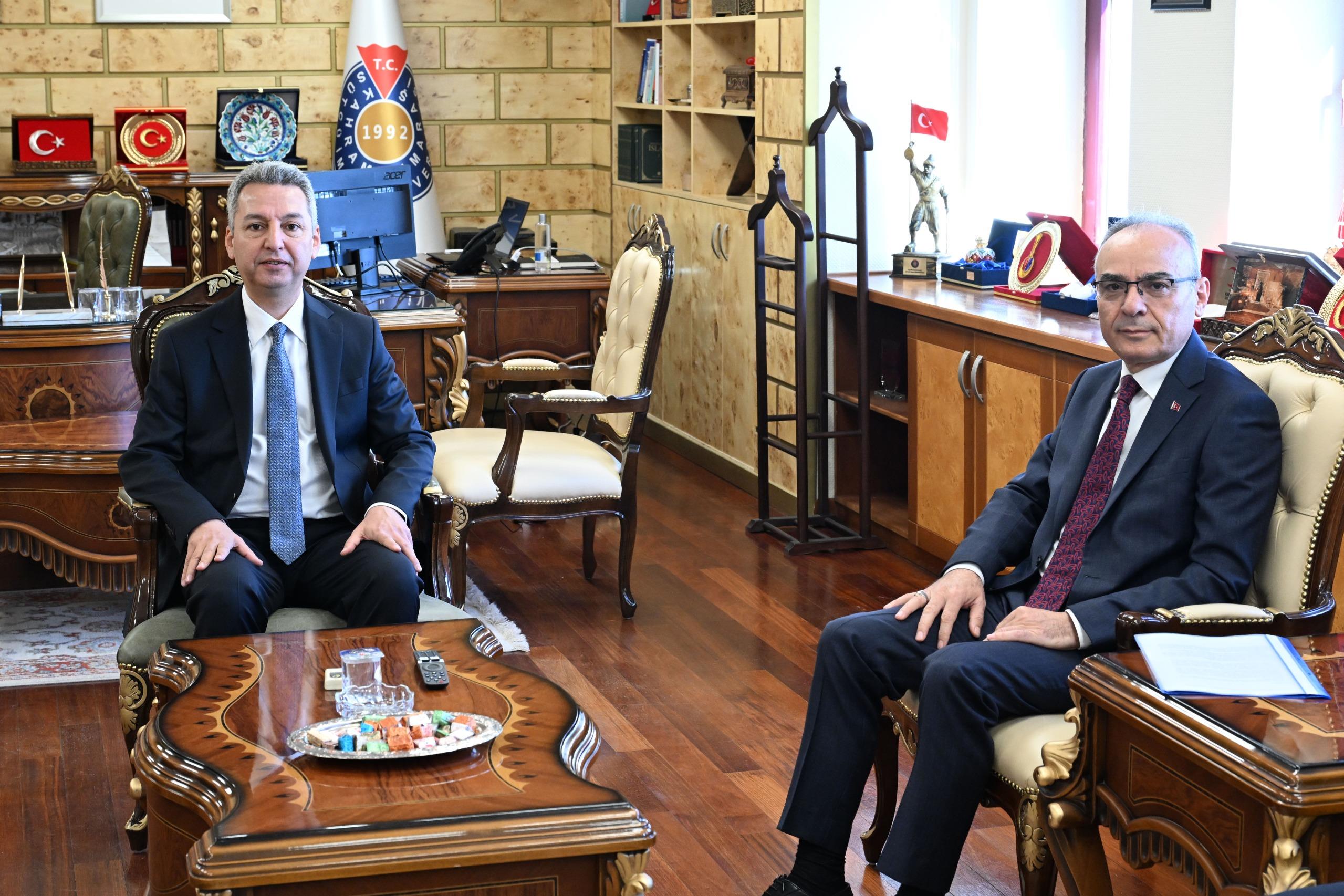 Türk Sağlık-Sen’den KSÜ Rektörü Okumuş’a Ziyaret