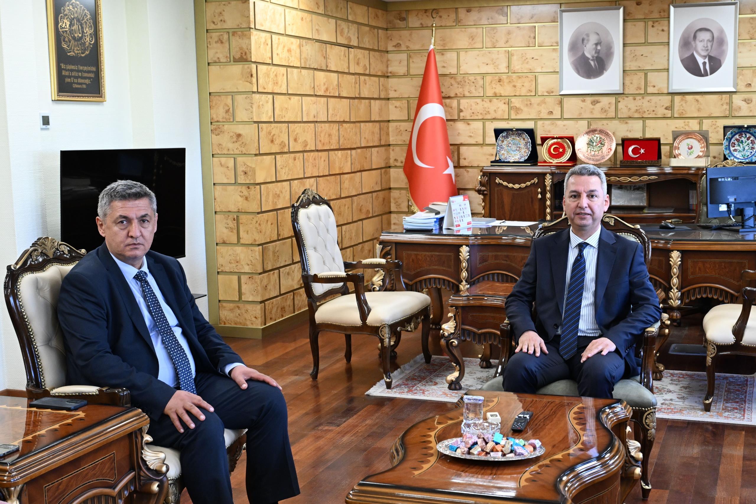 Türk Eğitim-Sen’den KSÜ Rektörüne Ziyaret