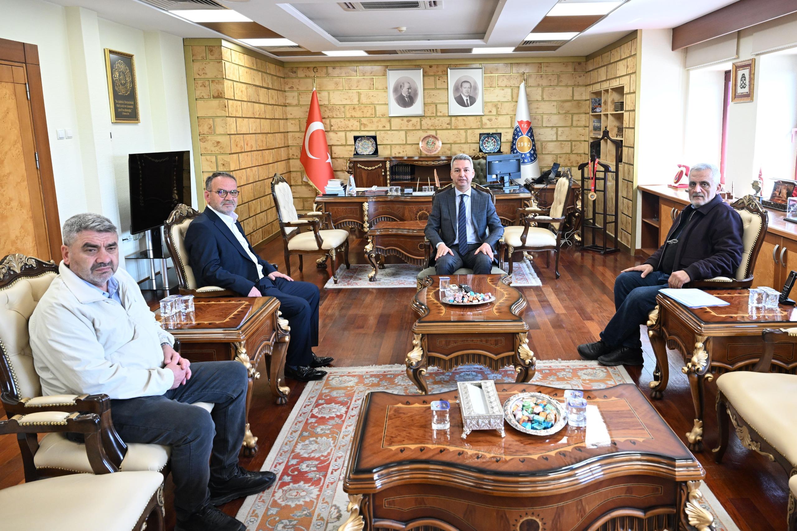 Beklenen Cemre Anadolu Derneği’nden Rektör Okumuş’a Ziyaret