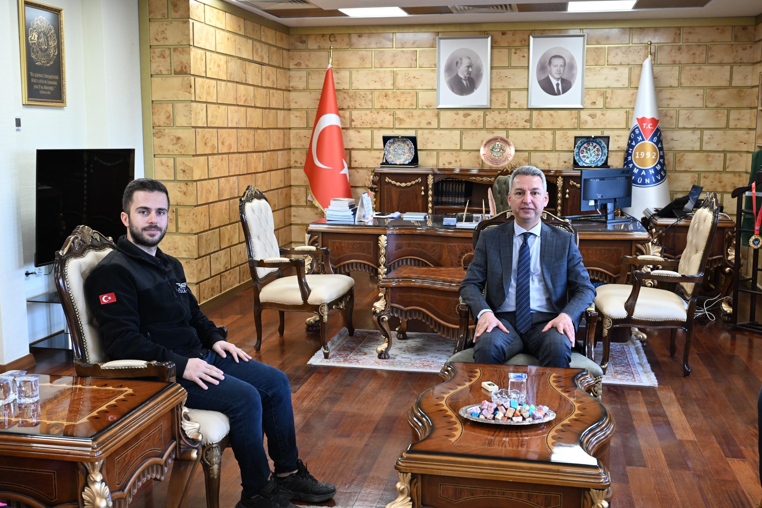 T3 Vakfı’ndan KSÜ Rektörü Okumuş’a Ziyaret