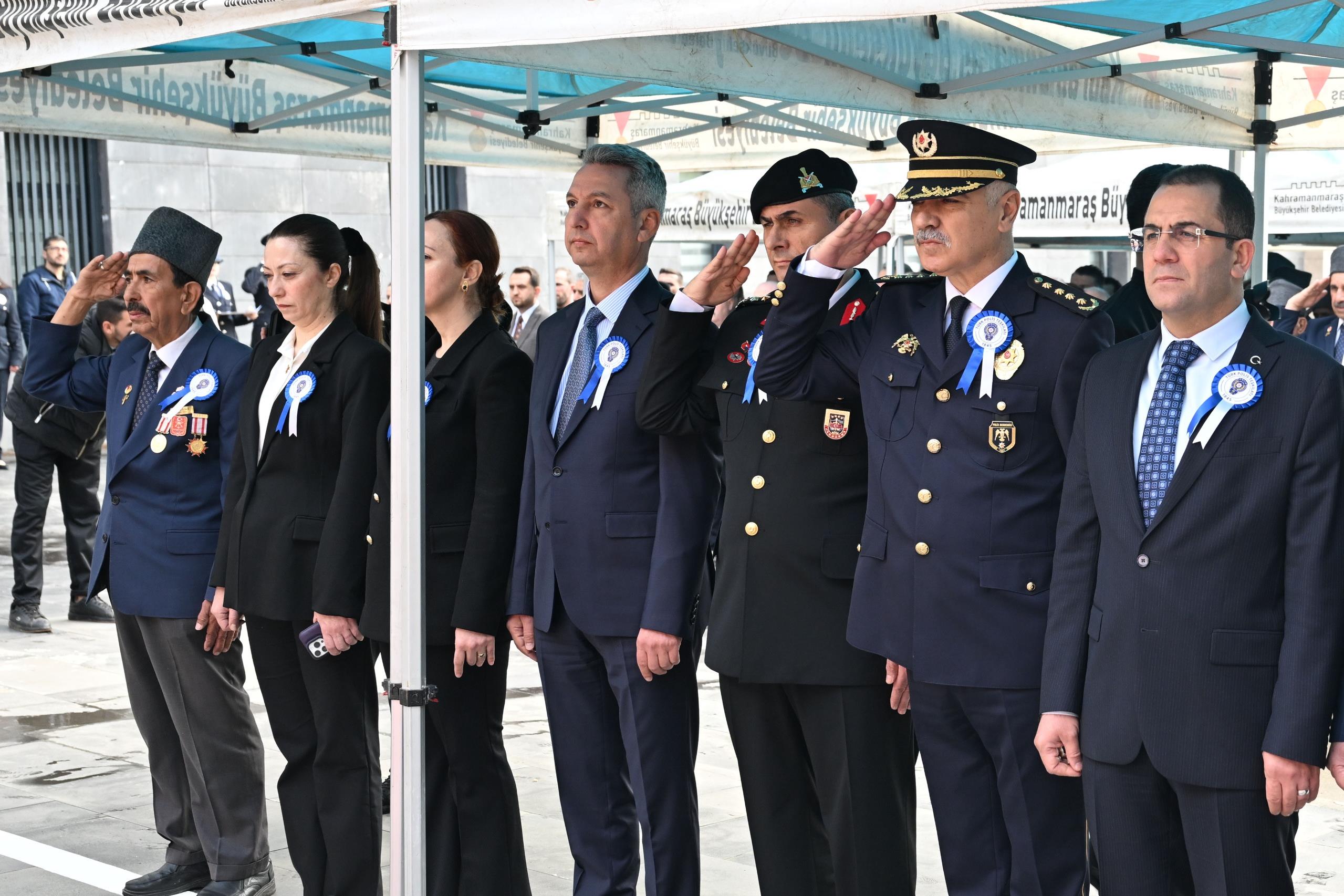 Rektör Okumuş Polis Teşkilatı’nın 181. Kuruluş Yıl Dönümü Törenine Katıldı