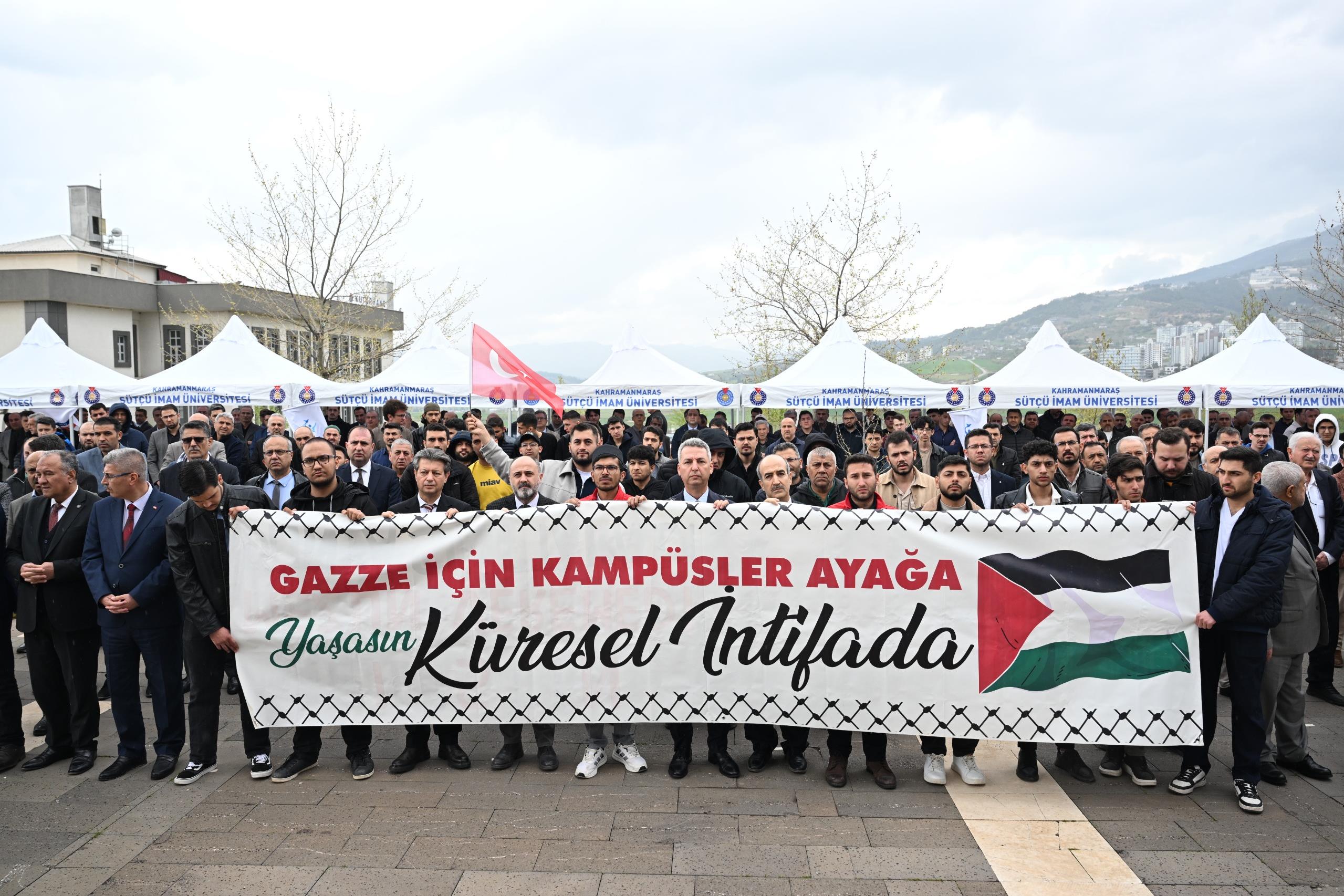 KSÜ’de “İşgale Son Esirlere Özgürlük” Etkinliği Düzenlendi