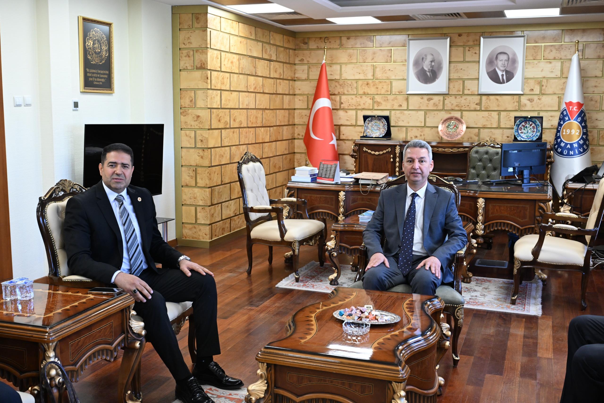 KAGİSAD’dan KSÜ Rektörü Okumuş’a Ziyaret