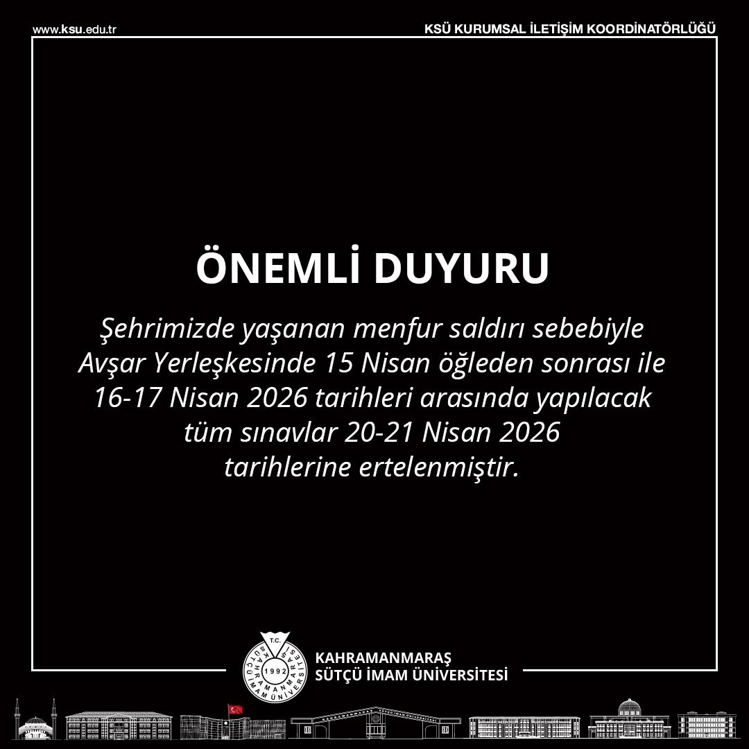 Önemli Duyuru