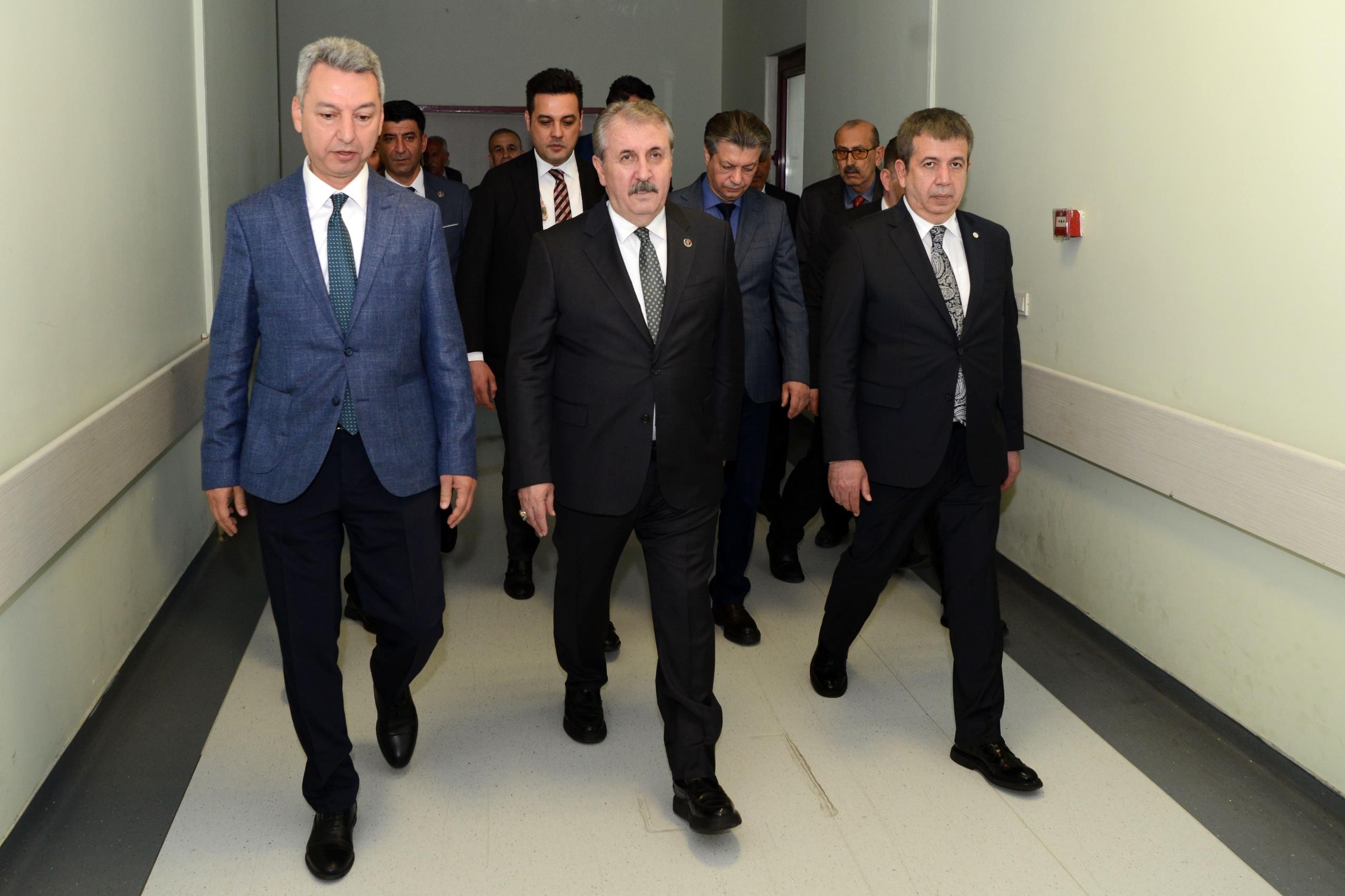 BBP Genel Başkanı Destici’den KSÜ Tıp Fakültesi Hastanesi’ne Ziyaret