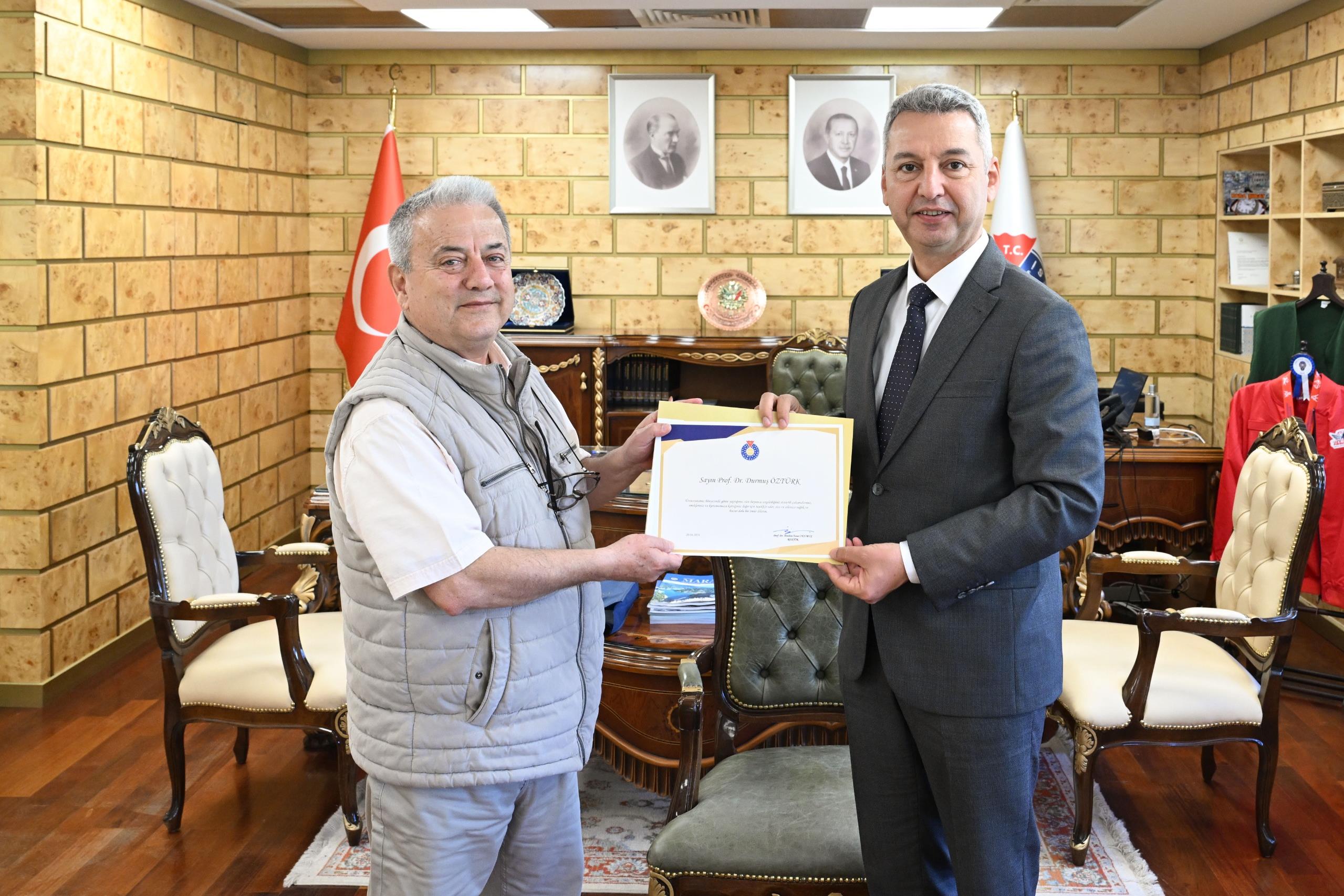 Prof. Dr. Durmuş Öztürk Emekliye Ayrıldı