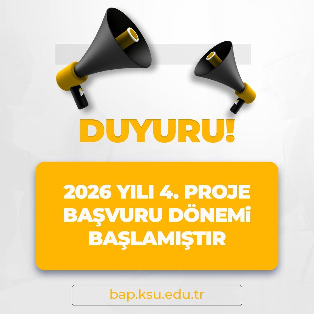 2026 Yılı 4. Proje Başvuru Dönemi Başlamıştır