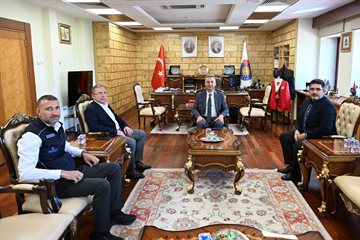 Emlak Konut GYO İştiraklerinden KSÜ Rektörü Okumuş’a Ziyaret