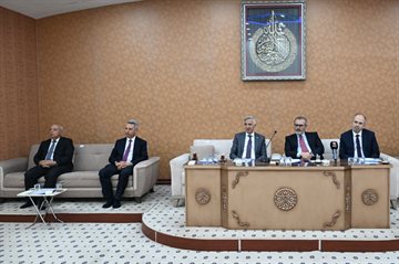 Rektör Okumuş, Eğitime Destek Platformu Toplantısına Katıldı