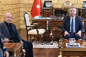 TEİAŞ 12. Bölge Müdürü İnanç’tan KSÜ Rektörü Okumuş’a Ziyaret