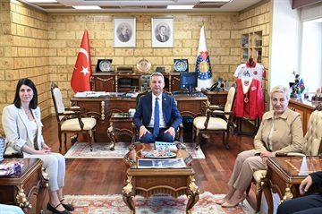 LÖSEV Temsilcilerinden KSÜ Rektörü Okumuş’a Ziyaret