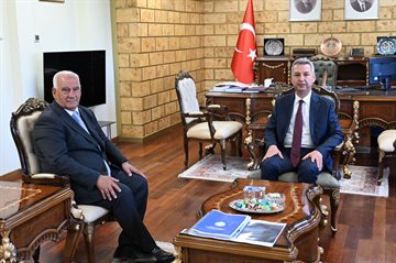 Göksun Belediye Başkanı Selim Cüce’den KSÜ Rektörü Okumuş’a Ziyaret