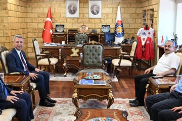 26. Dönem Kahramanmaraş Milletvekili Çitil’den KSÜ Rektörü Okumuş’a Ziyaret