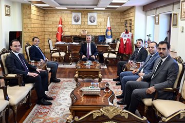 Vali Yardımcılarından KSÜ Rektörü Okumuş’a Ziyaret