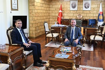 Gençlik ve Spor İl Müdürü Özdemir’den KSÜ Rektörü Okumuş’a Ziyaret