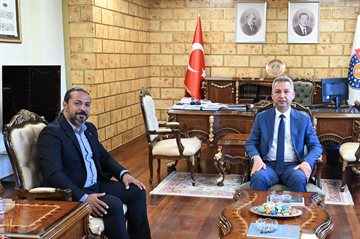 Mimarlar Odasından KSÜ Rektörü Okumuş’a Ziyaret