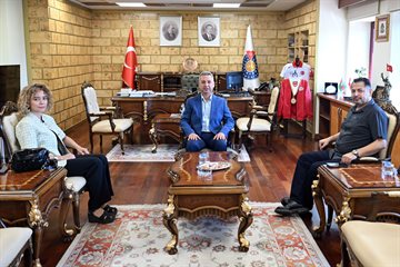 Hekimler Birliğinden KSÜ Rektörü Okumuş’a Ziyaret
