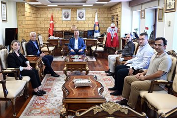 KSÜ ve Kahramanmaraş Havacılık ve Uzay Sanayi Arasında İş Birliği Görüşüldü