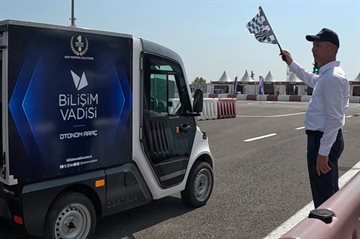 KSÜ Otonom Araç Takımı, Bilişim Vadisi’nde Piste Çıktı