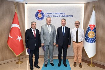 KSÜ’de Üç Enstitü Tek Çatı Altında Birleşti