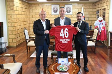 Can Bakacak ve Ekrem Karaoğlan’dan Rektör Okumuş’a Ziyaret