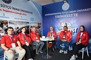 KSÜ, Akademik Paydaşı Olduğu TEKNOFEST Güneydoğu'da Yerini Aldı