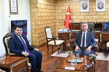 TÜGVA Kahramanmaraş İl Temsilciğinden Rektör Okumuş’a Ziyaret