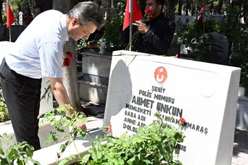 Rektör Yardımcısı Prof. Dr. Ejder Berk, 15 Temmuz Demokrasi ve Millî Birlik Günü Etkinliklerine Katıldı