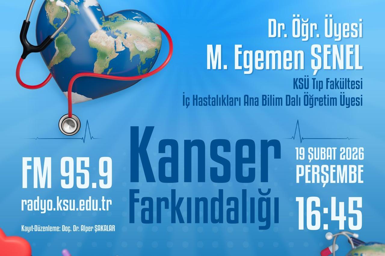 Radyo KSÜ Kanser Farkındalığı.