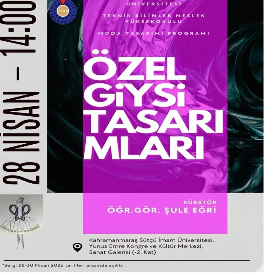 Moda Tasarımı Programı 'Özel Giysi Tasarımları'