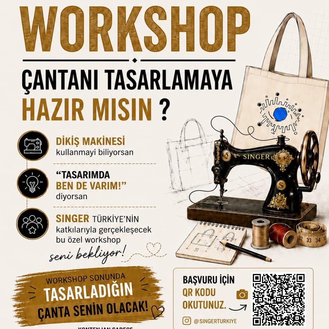 Workshop 'Çantanı Tasarlamaya Hazır Mısın?'
