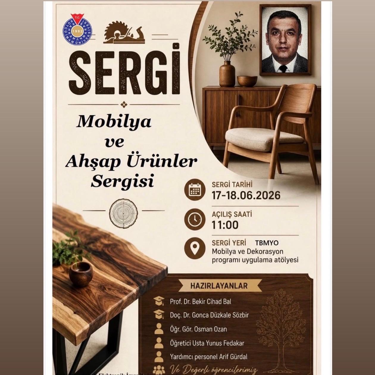 Sergi 'Mobilya ve Ahşap Ürünler Sergisi'