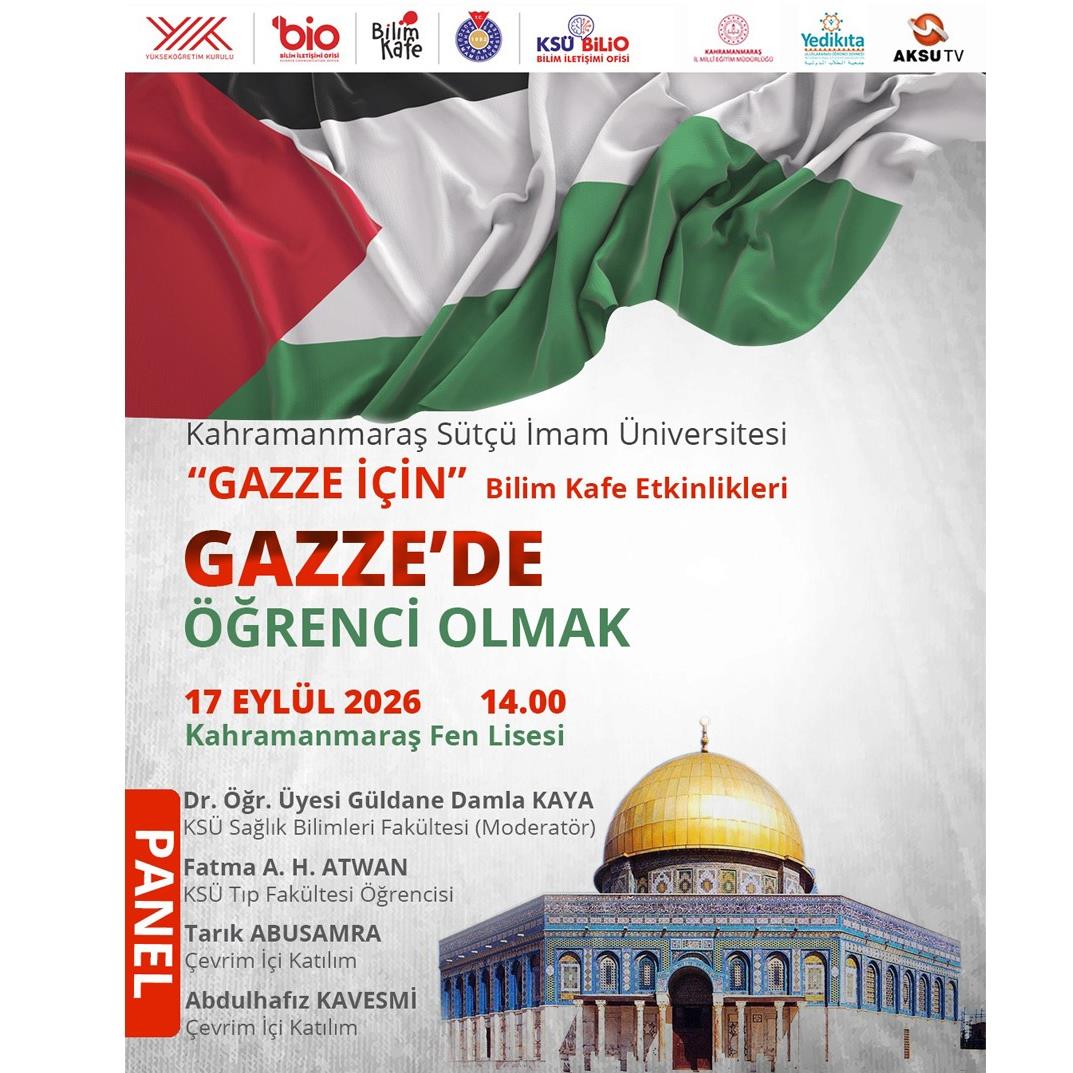 Bilim Kafe Etkinliği 'Gazze'de Öğrenci Olmak'