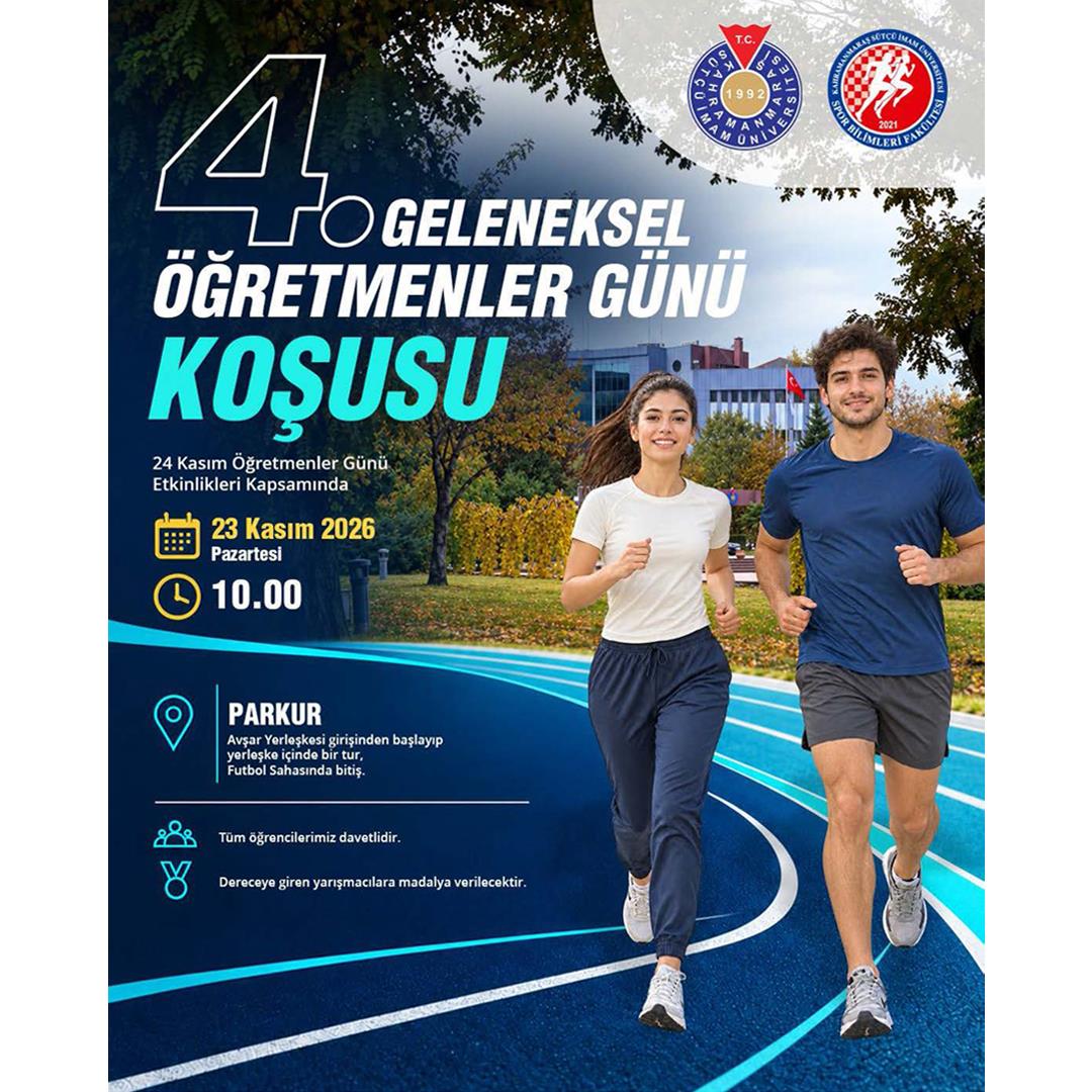 4. Geleneksel Öğretmenler Günü Koşusu