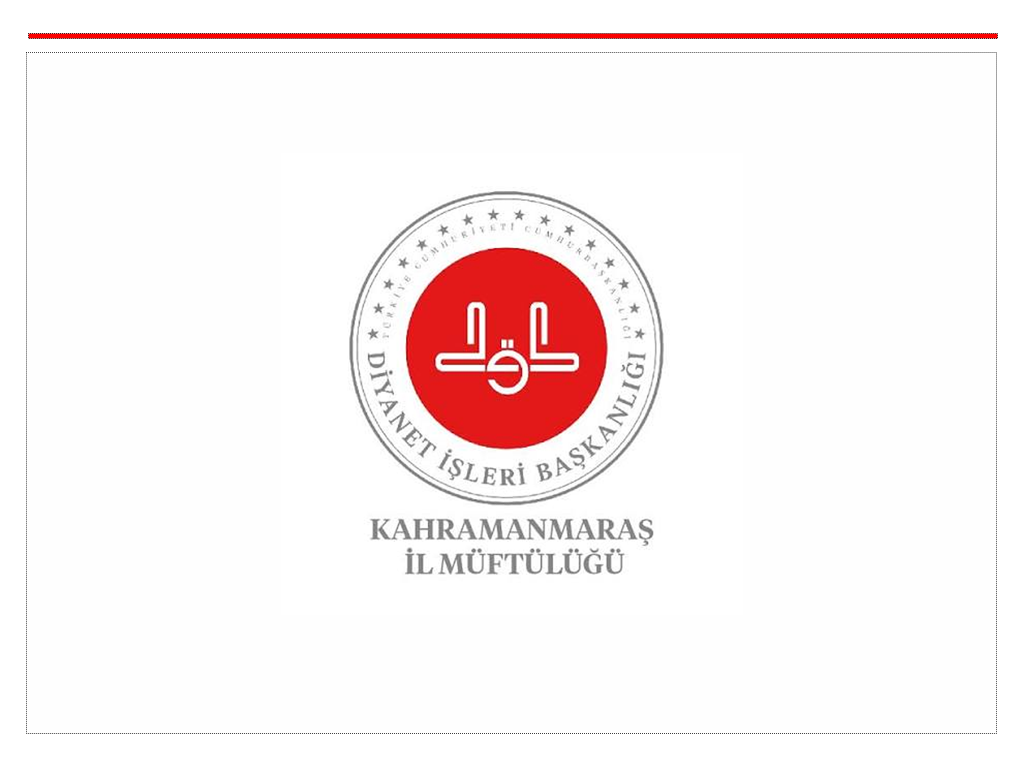 Kahramanmaraş İl Müftülüğü 