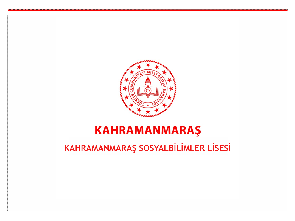 Yabancı Diller Yüksekokulu ile Kahramanmaraş Sosyal Bilimler Lisesi Arasında  