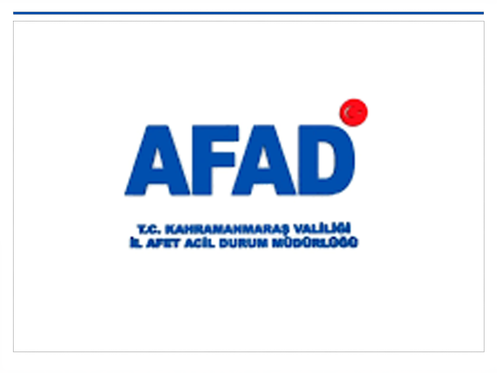Kahramanmaraş İl Afet ve Acil Durum Müdürlüğü