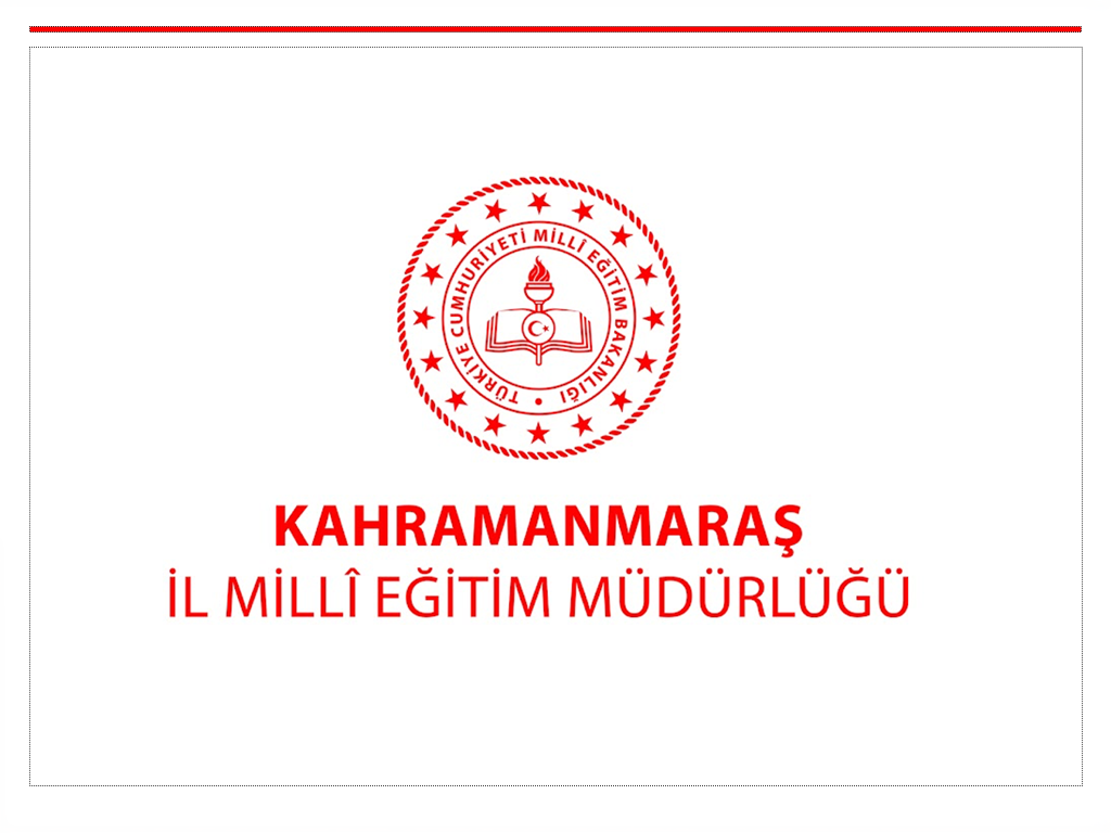 Kahramanmaraş İl Milli Eğitim Müdürlüğü
