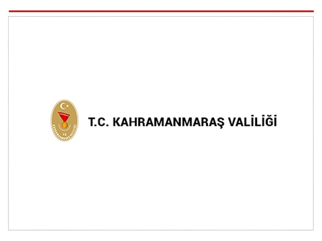 T.C. Kahramanmaraş Valiliği