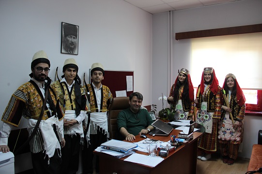 Türk Okçuluğu Gösteri Grubumuzun Seyhan hocamızı ziyareti