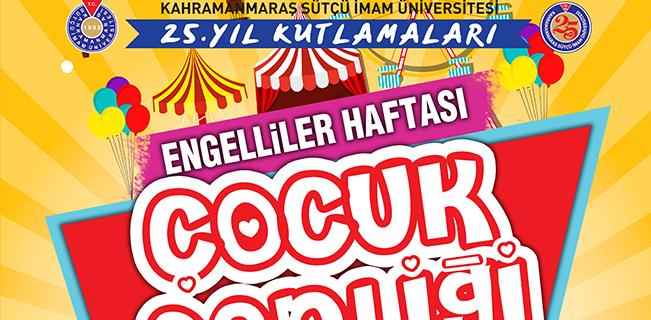 KSU ÖĞRENCİ TOPLULUKLARINDAN ÖZEL GEREKSİNİMLİ ÇOCUK ŞENLİĞİ