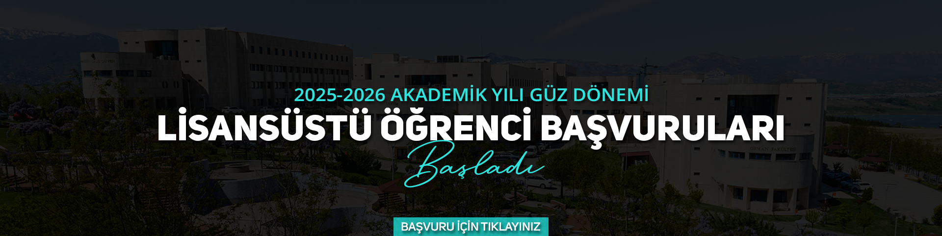 Lisansüstü Öğrenci Alım İlanları